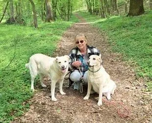 Kirsten mit Mina und Bonny